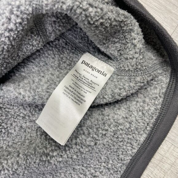Patagonia Jacket Mens Large Gray Better Sweater Fleece Outdoors Hiking Camping O - Picture 8 of 9